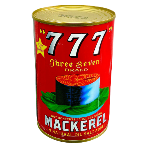777 Mackerel in Natural Oil - Pack of Four