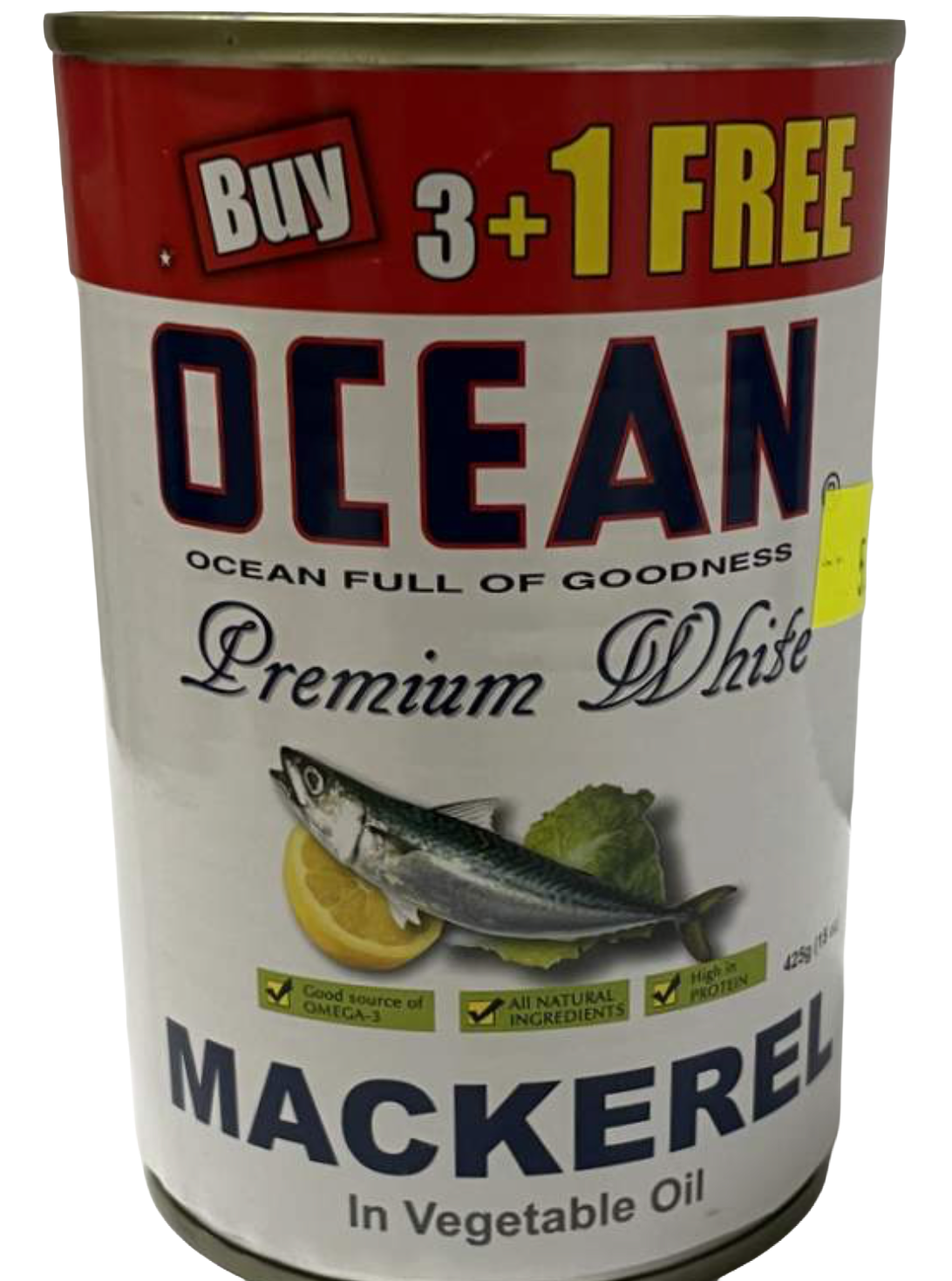 Ocean Mackerel in Vegetable Oil - 4 x 425g