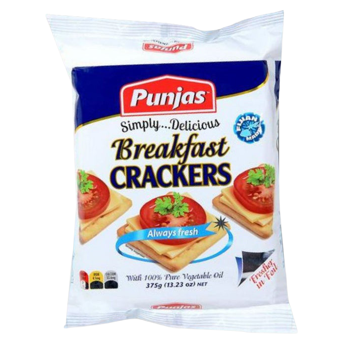 Punjas Breakfast Crackers - 375g
